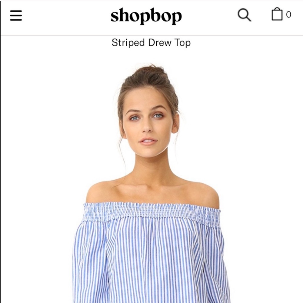 NWT Rag & Bone Drew Top Blouse XS
